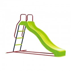 Детска пързалка с метална конструкция и пластмасов улей за пързаляне  ALCO, 6020N