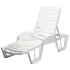 Шезлонг Летино фисо бял AMSTRAT202404124
