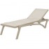 Шезлонг Пасифик бежов с бежова мрежа AMSTRAT202404125
