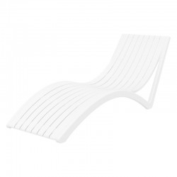 Шезлонг Слим бял AMSTRAT202404135 Шезлонг Слим бял AMSTRAT202404135