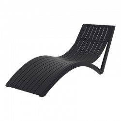 Шезлонг Слим черен AMSTRAT202404137 Шезлонг Слим черен AMSTRAT202404137