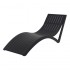 Шезлонг Слим черен AMSTRAT202404137