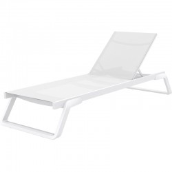 Шезлонг Тропик бял/бял AMSTRAT202404139 Шезлонг Тропик бял/бял AMSTRAT202404139