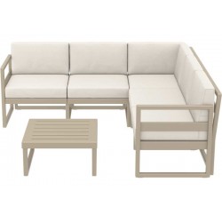 Комплект Миконос ъглов бежов/бежови възглавнички AMSTRAT2024041412 Комплект Миконос ъглов бежов/бежови възглавнички AMSTRAT2024041412