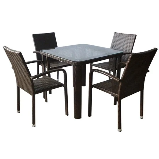 Ратанов комплект 59-341-1 кафяв ратан AMSTRAT202404187