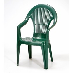 Пластмасов стол Вега зелен AMSTRAT202404198