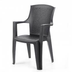 Пластмасов стол Еден антрацит AMSTRAT202404199