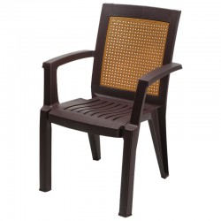 Пластмасов стол Мимоза кафяв AMSTRAT202404212