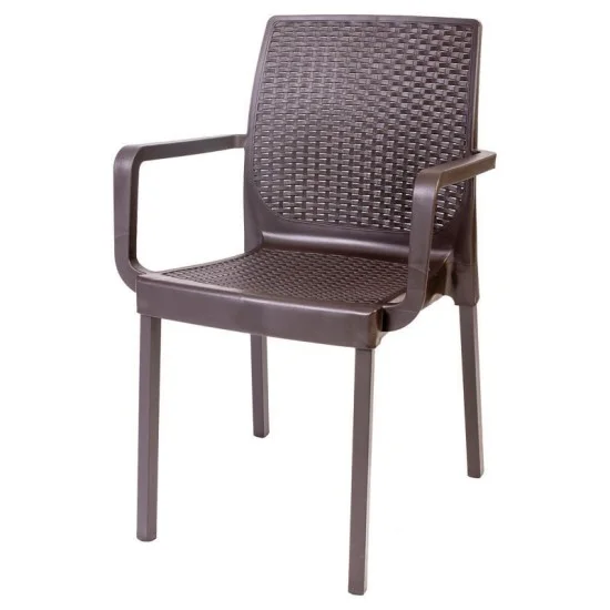 Стол Наполи кафяв AMSTRAT2024042210