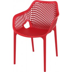 Стол Еър XL червен полипропилен AMSTRAT202404305 Стол Еър XL червен полипропилен AMSTRAT202404305