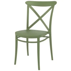 Стол Крос маслено зелен AMSTRAT202405097 Стол Крос маслено зелен AMSTRAT202405097