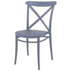 Стол Крос тъмно сив AMSTRAT202405098 Стол Крос тъмно сив AMSTRAT202405098