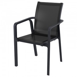 Стол Пасифик черен AMSTRAT2024051110 Стол Пасифик черен AMSTRAT2024051110