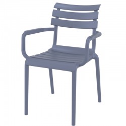 Стол Париж тъмно сив AMSTRAT202405118  Стол Париж тъмно сив AMSTRAT202405118