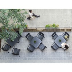 Маса Скай 70/70/74h черна AMSTRAT202405154