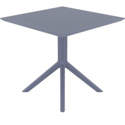 Маса Скай 80/80/74h сива AMSTRAT202405157