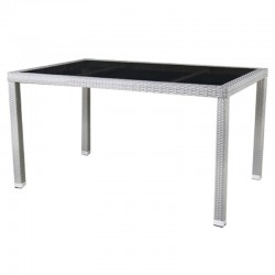 Ратанова маса Т 156 140/90/75h сива AMSTRAT202405172 Ратанова маса Т 156 140/90/75h сива AMSTRAT202405172