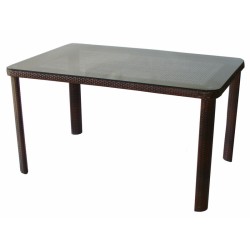 Ратанова маса Т 341-2 140/90/75h кафява AMSTART202405176 Ратанова маса Т 341-2 140/90/75h кафява AMSTART202405176