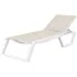 Шезлонг Рио бял/бежов AMSTRAT20250420