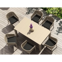 Кресло Портофино бежов AMSTRAT2025107