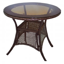 Ратанова маса 46-1 ф75/75h кафява AMSTRAT2024051611 Ратанова маса 46-1 ф75/75h кафява AMSTRAT2024051611