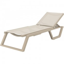 Шезлонг Рио бежов/бежов AMSTRAT20250420