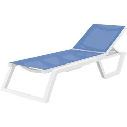 Шезлонг Рио бял/син AMSTRAT202504201 Шезлонг Рио бял/син AMSTRAT202504201