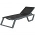 Шезлонг Рио сив/черен AMSTRAT202504202