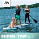 Aqua Marina SUPER TRIP Надуваем семеен iSUP падъл борд 370х82х15см.