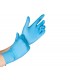Сини нитрилни ръкавици без пудра Helmed, 100 бр.
