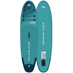 Надуваем падъл борд SUP VAPOR 10’4″ BT-23VAP (315 х 79 х 15 см)  AQUA MARINA, BT-23VAP
