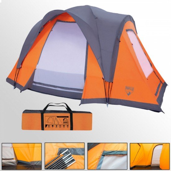 Семейна палатка Camer Base X6 за излети и къмпинг Bestway 68016