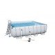 Сглобяем басейн Power Steel 488x488x122см с помпа Bestway 56626 Сглобяем басейн Power Steel 488x488x122см с помпа Bestway 56626