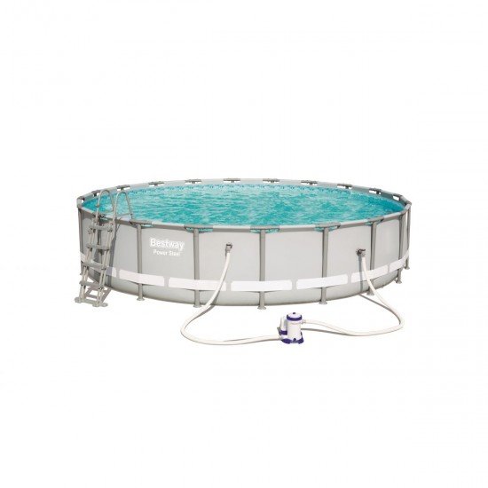 Сглобяем басейн Power Steel 610x122см, комплект Bestway 56675 Сглобяем басейн Power Steel 610x122см, комплект Bestway 56675