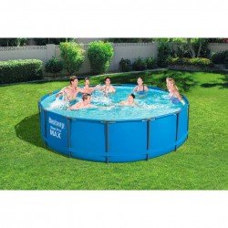 Сглобяем басейн Steel Pro Max 427x107см с помпа Bestway 56950 Сглобяем басейн Steel Pro Max 427x107см с помпа Bestway 56950