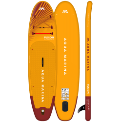 Надуваем падъл борд SUP FUSION 10’10” BT-23FUP (330 х 80 х 15 см) AQUA MARINA, BT-23FUP