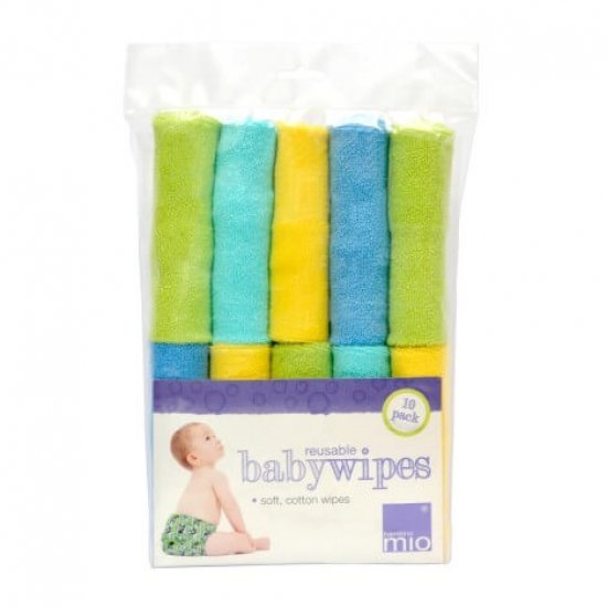Бебешки кърпички за многократна употреба - 10 броя
