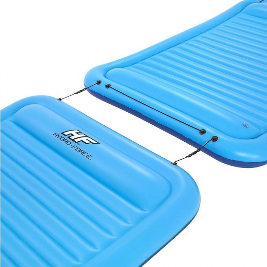 Дюшек надуваем, 269х183х25.5 см, Bestway Hydro-Force Sun Soaker 43542 Дюшек надуваем, 269х183х25.5 см, Bestway Hydro-Force Sun Soaker 43542