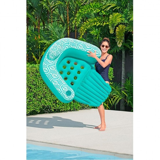 Дюшек-фотьойл надуваем, 145x120x42 см, Bestway 43719 Дюшек-фотьойл надуваем, 145x120x42 см, Bestway 43719