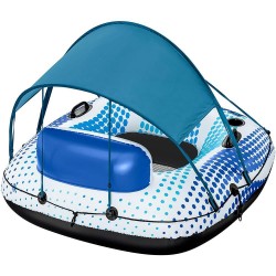Шезлонг надуваем, плаващ, 123x123x51 см, Bestway Hydro-Force Rapid Rider 43725 Шезлонг надуваем, плаващ, 123x123x51 см, Bestway Hydro-Force Rapid Rider 43725