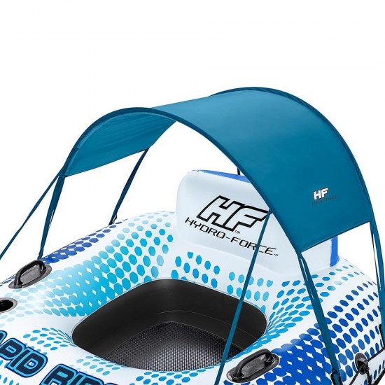 Шезлонг надуваем, плаващ, 123x123x51 см, Bestway Hydro-Force Rapid Rider 43725 Шезлонг надуваем, плаващ, 123x123x51 см, Bestway Hydro-Force Rapid Rider 43725