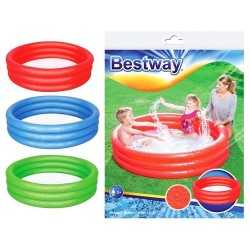 Надуваем басейн 3 нива Bestway 152х30 см. 51026