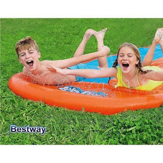 Пързалка надуваема водна, 488 см, Bestway 52328 Пързалка надуваема водна, 488 см, Bestway 52328