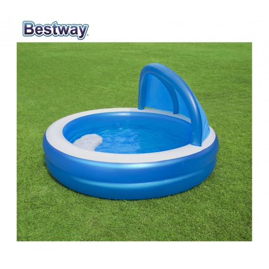 Надуваем басейн със сенник Ø241х140см. Bestway 54337 Надуваем басейн със сенник Ø241х140см. Bestway 54337