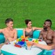 Басейн надуваем, 218x218x48 см, с масичка и поставки за чаши Bestway 54446 Басейн надуваем, 218x218x48 см, с масичка и поставки за чаши Bestway 54446