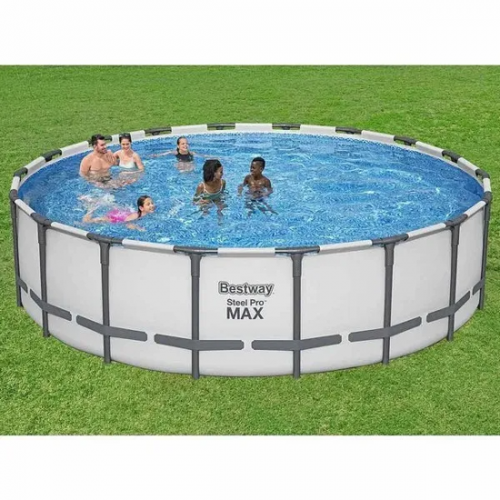 Сглобяем басейн с метална рамка Bestway 561FJ Steel Pro Max 5616