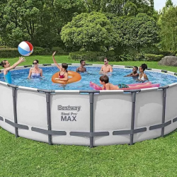 Сглобяем басейн с метална рамка Bestway 561FJ Steel Pro Max 5616