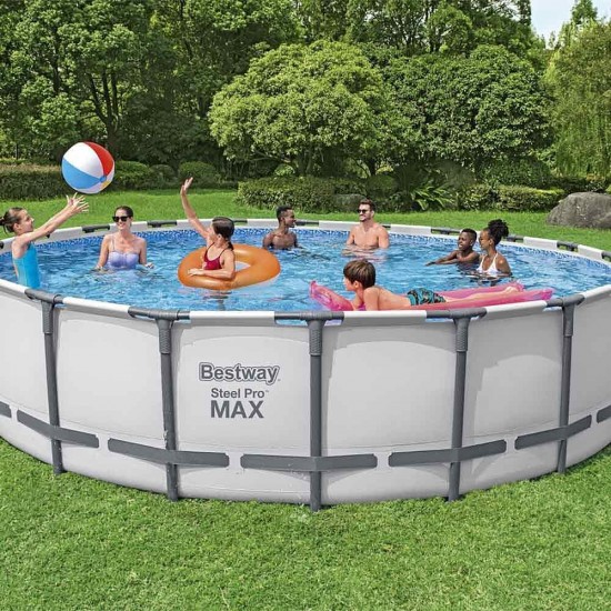 Сглобяем басейн с метална рамка Bestway 561FM Steel Pro Max 5617