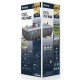 Басейн с метална конструкция, сглобяем, 488x244x122 см, Bestway 561MB Steel Pro MAX Splashview, с филтърна помпа, стълба и покривало 56196 Басейн с метална конструкция, сглобяем, 488x244x122 см, Bestway 561MB Steel Pro MAX Splashview, с филтърна помпа, стълба и покривало 56196