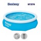 Басейн с надуваем ринг, семеен, 305x76 см, Fast Set, с филтърна помпа Bestway 57270 Басейн с надуваем ринг, семеен, 305x76 см, Fast Set, с филтърна помпа Bestway 57270